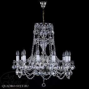 Люстра подвесная ARTGLASS DONATELA X. NICKEL
