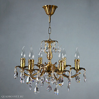 Люстра подвесная AMBIENTE Benisa 2226/6 AB Tear Drop