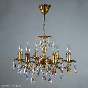 Люстра подвесная AMBIENTE Benisa 2226/6 AB Tear Drop