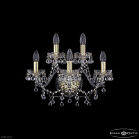 Бра с хрусталем Bohemia IVELE Crystal 1409B/3+2/160 G