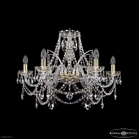 Хрустальная подвесная люстра Bohemia IVELE Crystal 1411/6/240 G