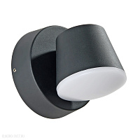 Уличный настенный светодиодный светильник Arte Lamp CHICO A2212AL-1BK