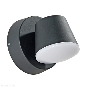 Уличный настенный светодиодный светильник Arte Lamp CHICO A2212AL-1BK