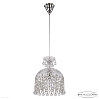 Хрустальный подвесной светильник Bohemia IVELE Crystal 14781P/22 Ni Balls