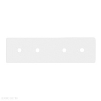 Коннектор прямой для накладного магнитного шинопровода Arte Lamp LINEA-ACCESSORIES A480533