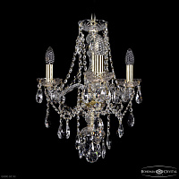 Хрустальная подвесная люстра Bohemia IVELE Crystal 1415/3/141 G