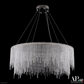Большая хрустальная светодиодная люстра APL LED Sicilia SH02.93.D.Ni.4000