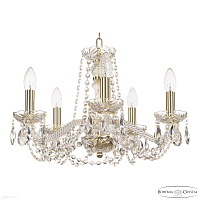 Хрустальная подвесная люстра Bohemia IVELE Crystal 119/5/165 G