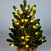 Ель CRYSTAL TREES БЕРГАМО с вплетенной гирляндой 60 см KP3060L