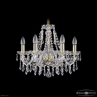 Хрустальная подвесная люстра Bohemia IVELE Crystal 1403/6/160 G