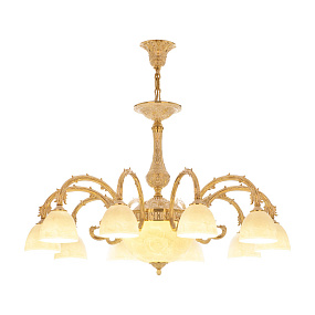 Большая люстра Bohemia Ivele Crystal Florence 71109P/10/300 GW P1 D Rose