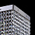 Люстра потолочная ARTGLASS LEANDRA 250x450 NICKEL CE