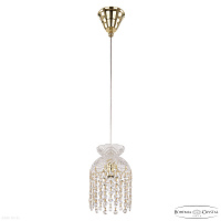 Хрустальный подвесной светильник Bohemia IVELE Crystal 14781P/13 G R