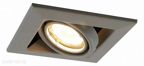 Встраиваемый светильник Arte Lamp Cardani A5941PL-1GY