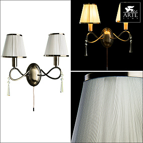 Бра Arte Lamp LOGICO A1035AP-2AB