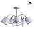 Люстра потолочная Arte Lamp ALEXIA A9515PL-5WG