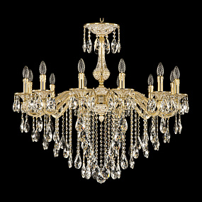 Подвесная хрустальная люстра Bohemia Ivele Crystal Florence 71102/12/300 B GW