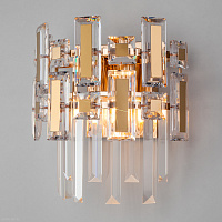 Настенный светильник с хрусталём Bogate's Lago 330/2 Strotskis