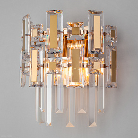 Настенный светильник с хрусталём Bogate's Lago 330/2 Strotskis