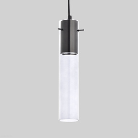 Подвесной светильник со стеклянным плафоном TK Lighting 3146 Look Graphite