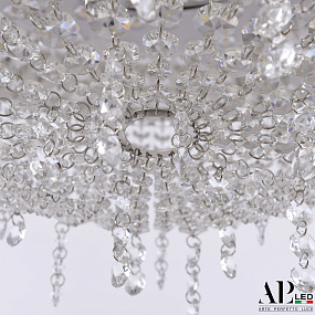 Хрустальная подвесная светодиодная люстра APL LED Sicilia SH501.0.50.B.LED -DIM.Ni