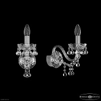 Бра хрустальное Bohemia IVELE Crystal 1409B/1/160 Ni
