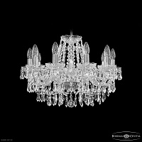 Хрустальная подвесная люстра Bohemia IVELE Crystal 1403/10/195 Ni