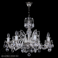 Люстра подвесная ARTGLASS ALMA VIII. NICKEL CE