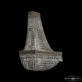 Бра с хрусталем Bohemia IVELE Crystal 19012B/H2/35IV GB