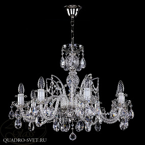 Люстра подвесная ARTGLASS ALMA VIII. NICKEL CE