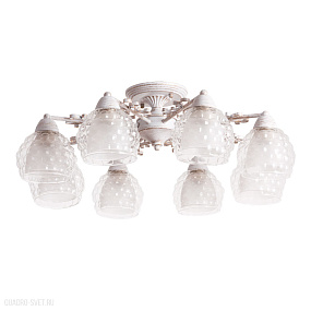 Потолочная люстра Arte Lamp MALINA A7695PL-8WG