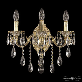 Бра с хрусталем Bohemia Ivele Crystal Verona 7201B10/3/175 B GW