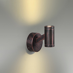 Уличный светодиодный настенный светильник Odeon Light PRODY 6636/6BL
