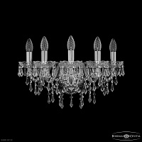 Бра хрустальное Bohemia IVELE Crystal 1403B/5/160 Ni