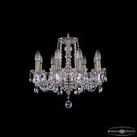 Хрустальная подвесная люстра Bohemia IVELE Crystal 1402/8/160/Pa