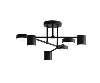 Потолочная светодиодная люстра KINK Light Мекли 07649-6A,19