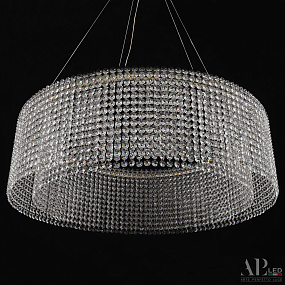 Хрустальная подвесная светодиодная люстра APL LED Sicilia SH02.73.A.Ni.4000