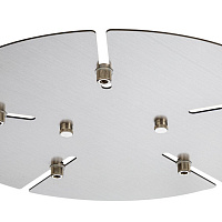 Универсальная потолочная база Crystal Lux Потолочная база D350-5 NICKEL