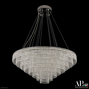 Хрустальная подвесная светодиодная люстра APL LED Sicilia SH13.80.C.Ni.4000