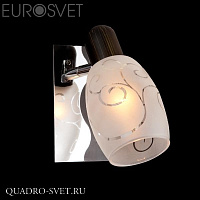 Спот EUROSVET 60301 60301/1 хром/венге