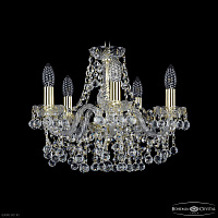 Хрустальная подвесная люстра Bohemia IVELE Crystal 1409/5/141 G