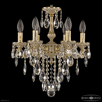 Подвесная хрустальная люстра Bohemia Ivele Crystal 75101/6/125 B GW