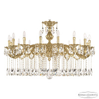 Большая хрустальная люстра Bohemia Ivele Crystal Florence 71202/16/360 A G