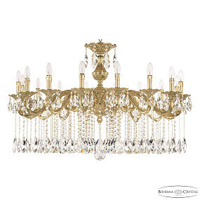 Большая хрустальная люстра Bohemia Ivele Crystal Florence 71202/16/360 A G