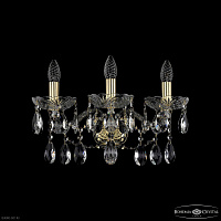 Бра с хрусталем Bohemia IVELE Crystal 1413B/3/165/XL G