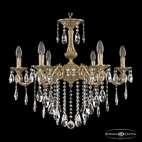 Подвесная хрустальная люстра Bohemia Ivele Crystal Florence 71102/6/210 B FP
