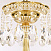 Подвесная хрустальная люстра Bohemia Ivele Crystal 75102/12/250 B GW