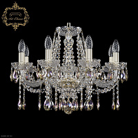 Хрустальная подвесная люстра Bohemia Art Classic 11.12.8.195.Gd.Sp.K801