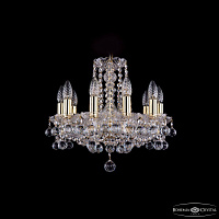 Хрустальная подвесная люстра Bohemia IVELE Crystal 1402/10/141/G/Balls