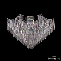 Большая хрустальная люстра Bohemia IVELE Crystal 77071/115 Ni